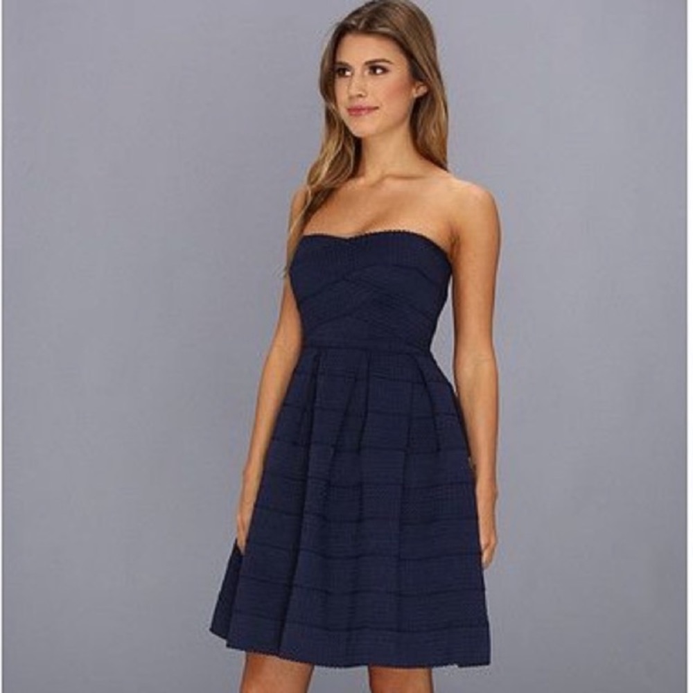 Gabriella Rocha Navy Blue Dress